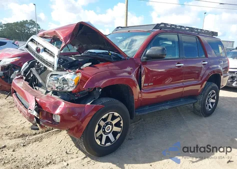 2007 Toyota 4Runner Sr5 V6 from USA, damaged, VIN JTEBU14R678092086